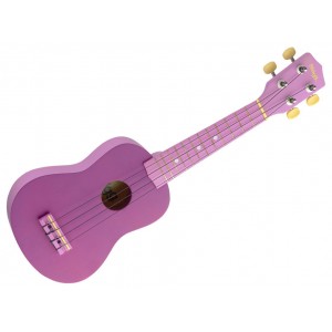 Stagg US-VIOLET Soprano Ukulele, Violet, With Gig Bag